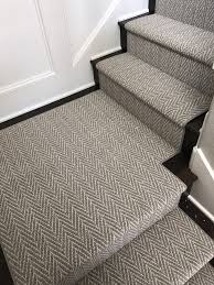 Tuftex Herringbone Durable Carpet Stairway Carpet Floor Installation