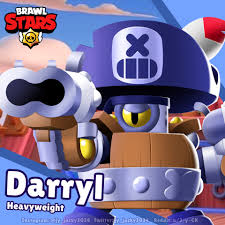 His shots now come from the center of the brawler, making them more accurate. Jacky Yang Darryl The Heavyweights Brawl Stars