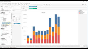 Tableau Tutorial 105 How To Show Multiple Color Categories In Tableau Bar Chart