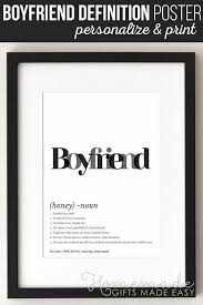 Make A Boyfriend Definition Art Poster Using This Easy Online Poster Generator Yogapants Boyfriend Definition Diy Gifts For Boyfriend Boyfriend Gifts