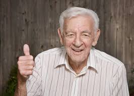 Happy old man stock image. Image of joyful, satisfaction - 29232681