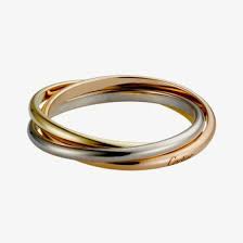 Cartier Trinity Ring Unconventional Engagement Rings Russian Wedding Ring Cartier Wedding Bands
