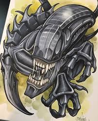 Pin By Keith Quinn On Tattooing Alien Art Alien Tattoo Xenomorph