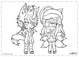 The mobile game gacha life, created by lunime, has a very bizarre fanbase: Desenhos De Gacha Life Para Colorir