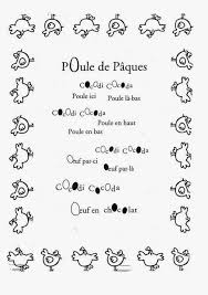 Comptines Paques Comptine Poisson Comptines Poules De Paques