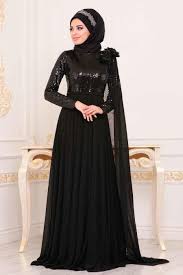 Tesetturlu Abiye Elbise Pul Payetli Siyah Tesettur Abiye Elbise 3928s Tesetturisland Com Siyah Abiye The Dress Aksamustu Giysileri
