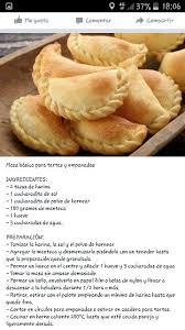 Masa Basica Tartas Y Empanadas Receta De Empanadas Recetas Faciles De Comida Recetas Deliciosas