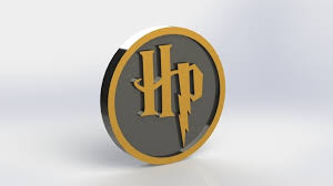Average rating4.3out of 5 stars. 3d Printed Harry Potter Hp Logo Plaque Circle By Taiced3d Pinshape