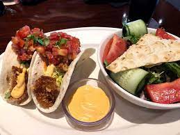 All bahama breeze menu prices. Fish Tacos With Seafood Chowder Lunch Special Picture Of Bahama Breeze Woodbridge Tripadvisor