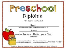 Free preschool diploma certificate template word psd. Preschool Graduation Diplomas Now Editable By Bethany Riethmaier