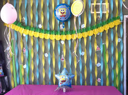Diy Birthday Party Decorations For Kids Pin By Jenny Broich Smith On My Artsy Side Spongebob Birthday Birthday Decorations Kids Spongebob Birthday Party