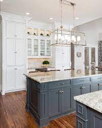 I absolutely love the look of iron ore on walls. So Much Love For This Kitchen Island Paint Is Sherwinwilliams Iron Ore Crystorama Fave Fa Kitchen Remodel Farmhouse Style Kitchen Cabinets Kitchen Soffit