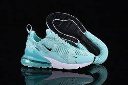 Nike Air Max 270 Flyknit Ghost Green Black White Trainer Women S Running Shoe Nike Air Max Shoes Nike