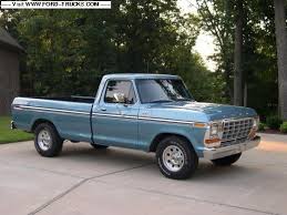 Light Blue With Chrome Moldings 79 Ford Truck Ford Trucks 1979 Ford Truck