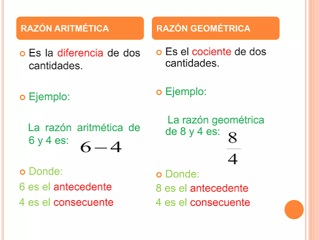 Razones y proporciones | PPTX