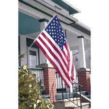 Check spelling or type a new query. All American 3 Ft X 5 Ft Polycotton U S Flag 6 Ft 3 Piece Steel Pole Kit Aa Us1 1 The Home Depot