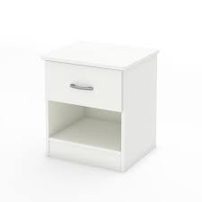 White, black, oak veneer, and navy velvet fabric. Libra 1 Drawer Nightstand Nightstand Kids Bedroom Baby And Kids Products South Shore Furniture Us Furniture For Sale Designed And Manufactured In North America