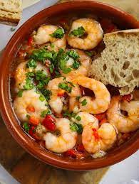 Pil Pil Prawns With Garlic And Chilli (Gambas Pil Pil)