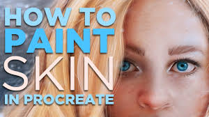 Procreate brushes, procreate illustrations, procreate, procreate graphic. How To Paint Skin In Procreate The Procreate Brushes I Use When Painting Skin In Procreate Youtube
