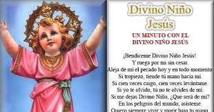 Blog Catolico De Oraciones Y Devociones Blog De Contenido Espiritual Catolico Oraciones Divino Nino Oracion Milagrosa