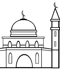 Mewarnai gambar profesi guru mewarnai gambar via. Gambar Kubah Masjid Kartun Hitam Putih