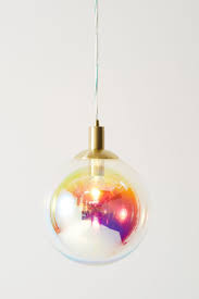 Ways With Statement Modern Lighting Sunset Magazine Bubbles Iridescent Decor Glass Pendant Lamp