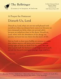 Disturb Us, Lord
