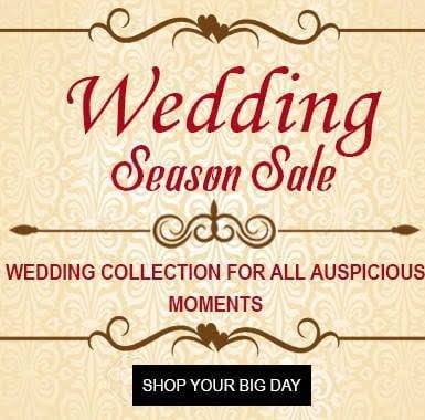 Wedding season fashion sale
