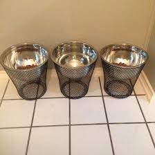 A raised bowl will reduce the strain on their neck from this motion. Elevated Dog Feeding Station Using 3 Mixing Bowls And 3 Wire Trash Cans From The Raised Dog Bowls Dog Feeding Station Dog Feeding