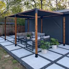 A shade cloth in the garden is a great to protect your plants from the summer heat. Toja Grid Simple Modular Diy Pergola System