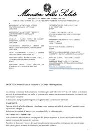 Ministero della salute | roma. Circolare Del Ministero Della Salute In Merito Al Coronavirus Opi Genova