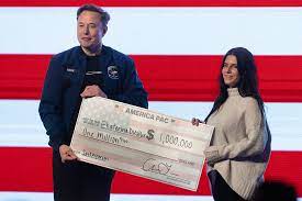 News 4 San Antonio - Elon Musk gives $1 million checks to Wisconsin voters:  https://bit.ly/4li36gP "We want to restore individual freedoms. Freedom of  speech, just in general. Get the government off your