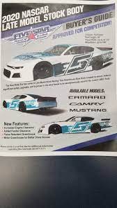 Approximately the same size and weight as a nascar cup car, but without the power and refinements, the monte carlo ss is the first step for racers intending to climb the stock car ladder. Five Star Unveils Next Generation Late Model Stock Body Price Guide At Martinsville Short Track Scene