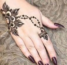 Buat kamu para pemula pembuat henna pasti bisa membuat motif henna di atas. 30 Gambar Henna Simple Keren Minimal Henna Design Simple Flowery Mehndi Design On Hand Download Gamba Henna Tattoo Back Mehndi Designs Simple Henna Tattoo