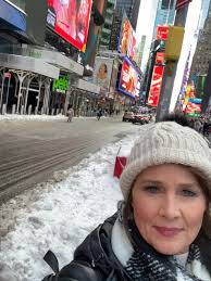 I left bitter cold and snow in #Denver for heavier snow, and bitter cold in  #NewYorkCity! 😂❄️⛄️🥶Check out the Today Show tomorrow morning if you're  around 😉￼