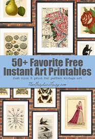 Show off your favorite photos and videos to the. 50 Free Wall Art Printables The Graphics Fairy
