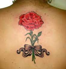 Carnation Tattoo By Rsantanna On Deviantart Carnation Tattoo Carnation Flower Tattoo Pink Tattoo