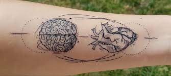 Brain And Heart Tattoo Brain And Heart Tattoo Tattoos Brain Tattoo