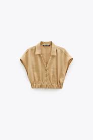 O conceito loft tem como missão, reunir o melhor das últimas coleções e escoar o produto de loja para o espaço amplo de um outlet. Blusas E Camisas Femininas Zara Brasil Pano Roupas Esportivas Femininas Pia