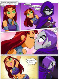 Starfire's Doom - Starfire x Raven Futa Comic - Page 2 - HentaiEra