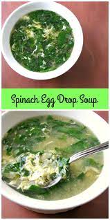 Spinach Egg Drop Soup Recipe Egg Drop Soup Soup Recipes Spinach Soup