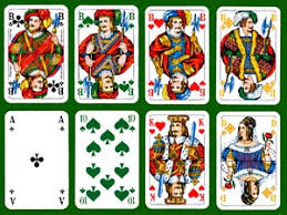 The ai player are a test for a neural network algorithm which has learned the game of skat by observation and self play. Parlett On Skat 4 The Cards