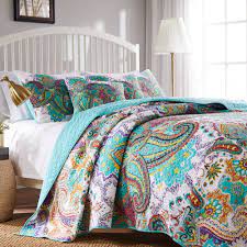 Global Trends Nova Bohemian Paisley Oversized Cotton Quilt Set, 3-Piece  Full/Queen - Walmart.com