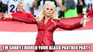Imgflip Lady Gaga National Anthem Lady Gaga Super Bowl Lady Gaga