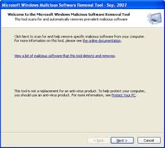 Pc Hell How To Manually Run The Microsoft Malicious Software Removal Tool