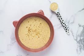 Almond Butter Pudding For Babies Toddlers Happy Veggie Kitchen