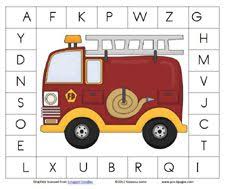 The international phonetic alphabet (ipa) is a system where each symbol is associated with a particular english sound. Fire Truck Letter Matching And Fine Motor Activity Fire Safety Theme Fire Safety Fire Safety Preschool