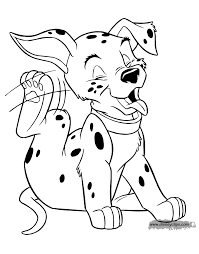 All 101 dalmatians coloring pages are free and printable. Dalmatian Puppy 101 Dalmatians Coloring Pages
