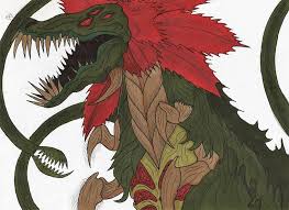 Biollante Monsterverse By Tyrannuss555 On Deviantart In 2020 Godzilla Godzilla Vs Monster Drawing