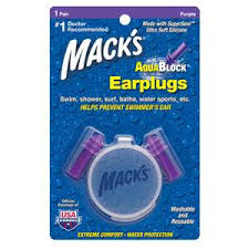 But more research revealed that they were none of these—all three are decorative ear plugs! Macks Aquablock Reusable Swimming Ear Plugs 1 Pair Earjobs
